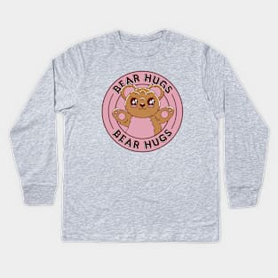 Bear Hugs Kids Long Sleeve T-Shirt